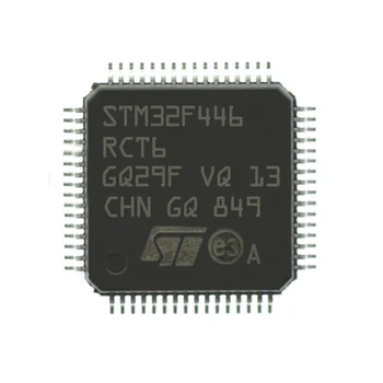 STM32F446RCT6 LQFP-64 STM32F446 32-bit Mikrodenetleyici Çip IC Entegre Devre Yepyeni Orijinal 32F446RCT6