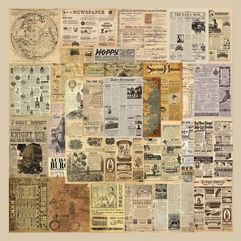 35 adet Vintage Kırtasiye Çıkartmalar Yazılabilir Etiket parşömen kağıdı Çıkartmalar Scrapbooking Aksesuarları Okul Malzemeleri Günlüğü